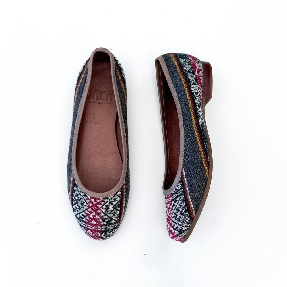 Fortress of Inca Slip-on Ballet Flats Blanket Anthropologie